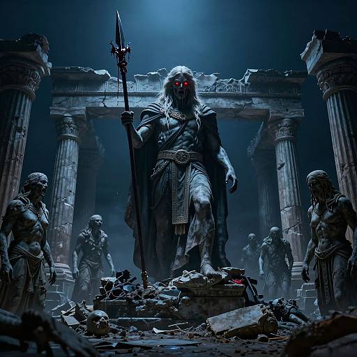 Phobos God of Fear at Ruins