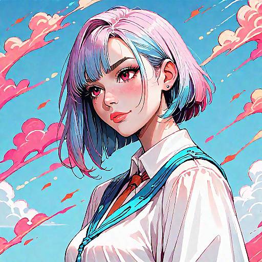 High Score Anime Chaos Scene