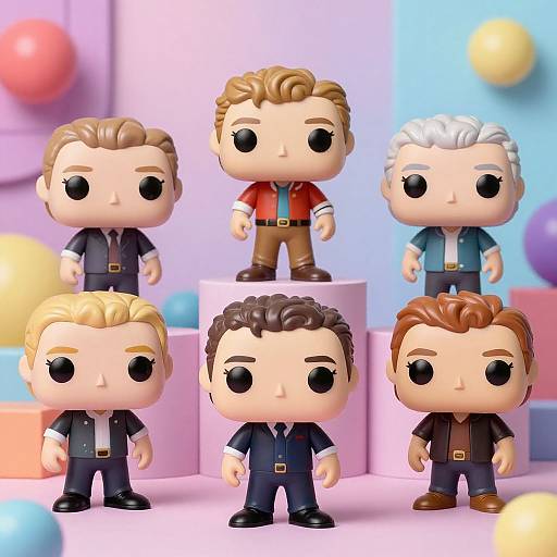 Whimsical AI Funko Pop Collection