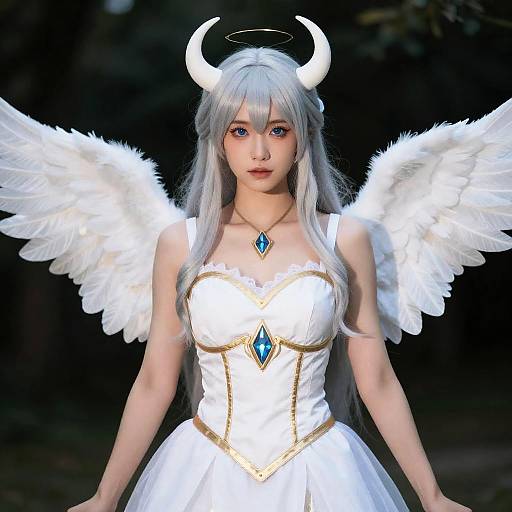 Lilith Goddess with Wings Costume