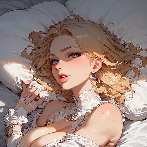 Close-up Portrait of a High-Scoring Girl