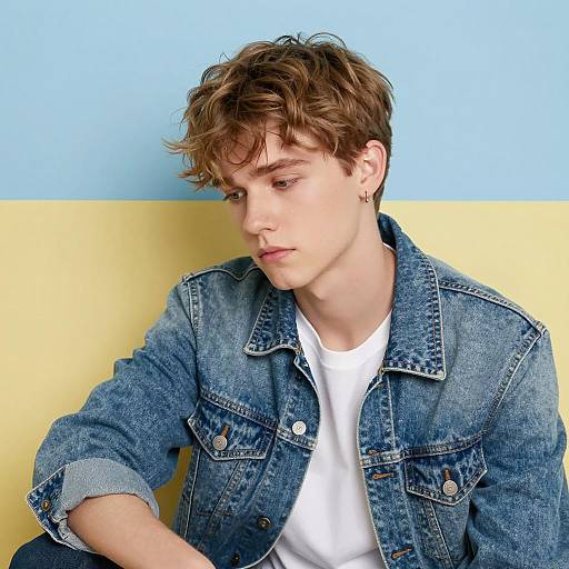 Casual Portrait of a Young Man