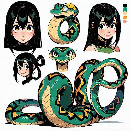 Tsuyu Asui Lamia Character Sheet
