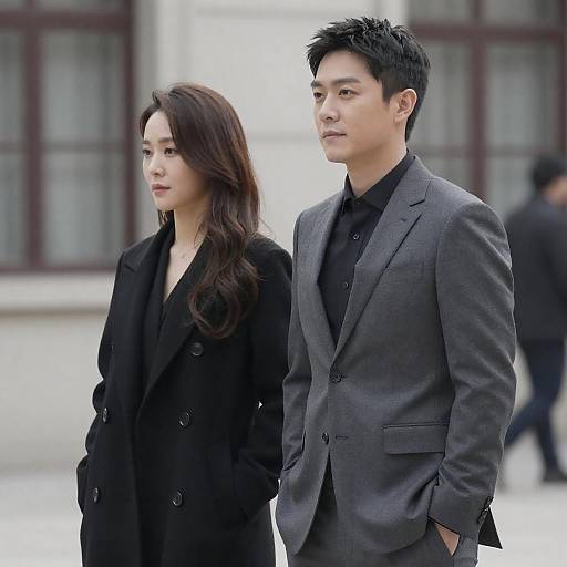 Outdoor Portrait of Man and Woman