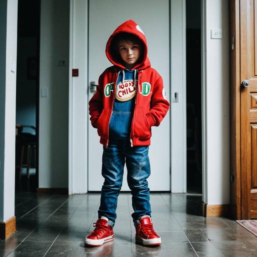 Boy in Cookie Costume Indoor Portrait