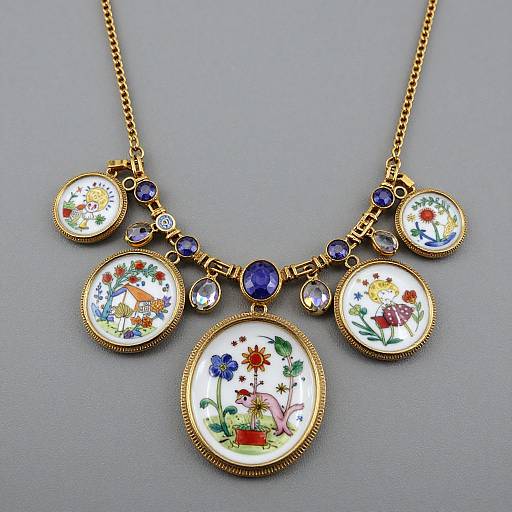 Vintage Midwinter Spanish Garden Jewelry