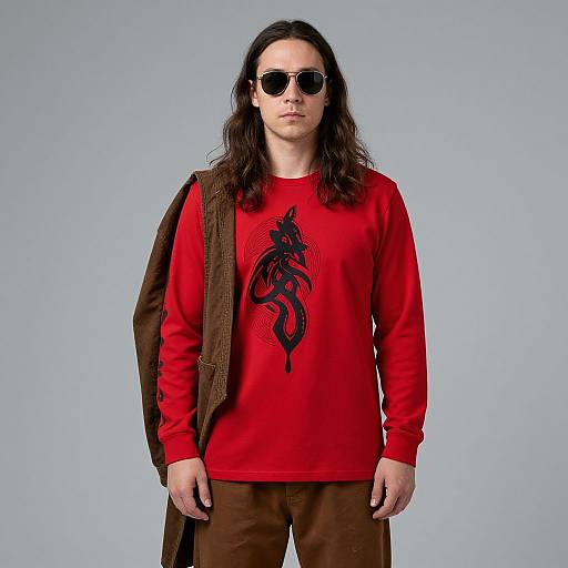 Stylish Man with Sunglasses Outfit