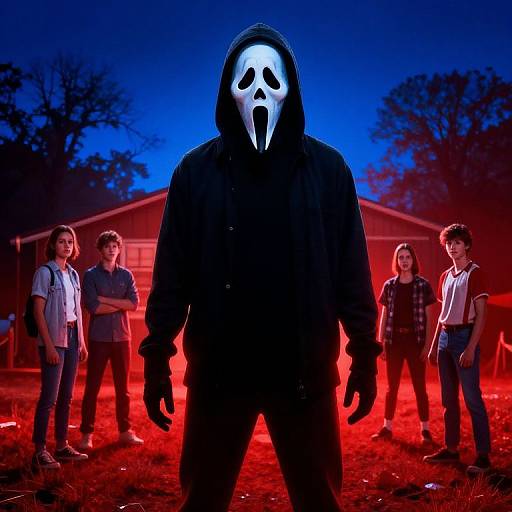 80s Slasher Horror Camp Poster