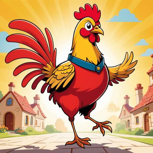 Marie Curie Inspired Cartoon Chicken Strut Marie Curie Inspired Cartoon Chicken Strut