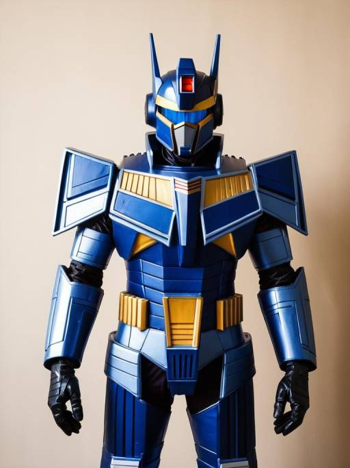 Man in Soundwave G1 Cosplay Costume