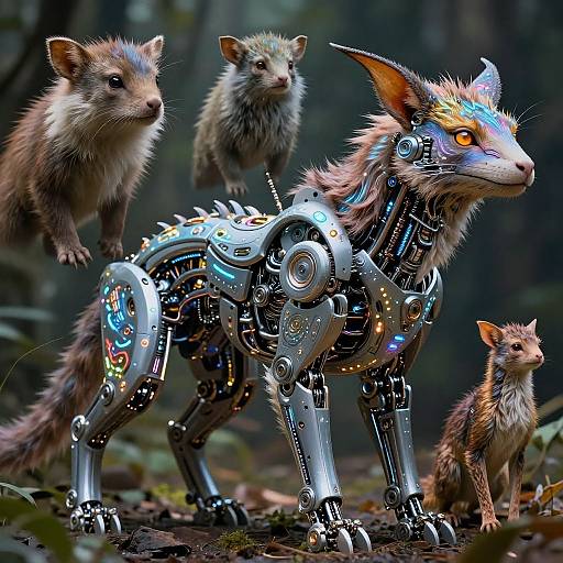 Bio-Mechanical Exotic Animal Hybrid