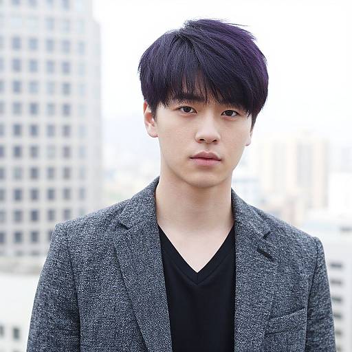 Urban Portrait of Young Man