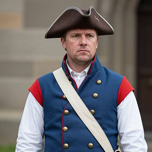 18th-Century Revolutionary War Soldier
