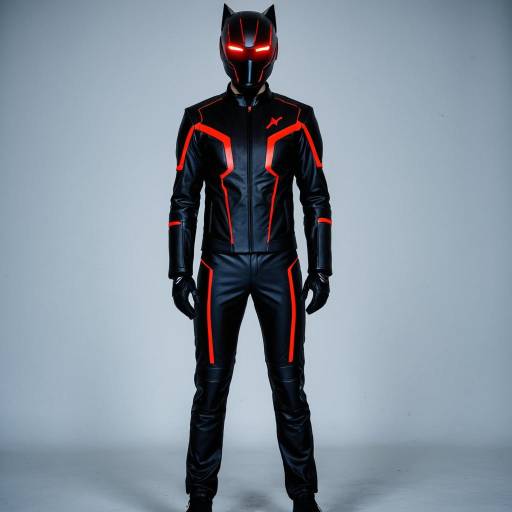 Sleek KITT-Inspired Cosplay Costume Design
