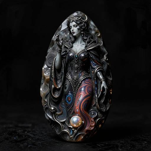 Murmuring Shade: Gothic Fantasy Figurine