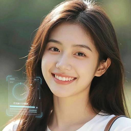 Smile AI Filter Enhancing Portrait