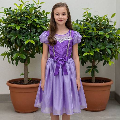 Youth in Purple Annabelle Costume