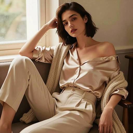 Elegant Victoria's Secret Inspired Portrait