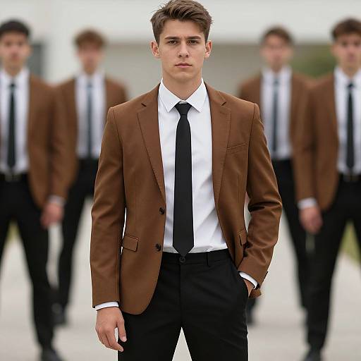 Casual Formal Suit Style