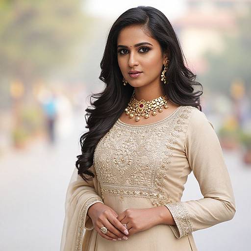 Photorealistic Grand Salwar Suit Wedding