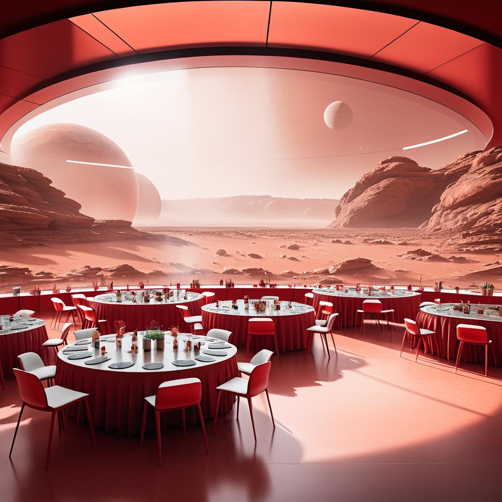 Academic Workshop in a Martian Dome