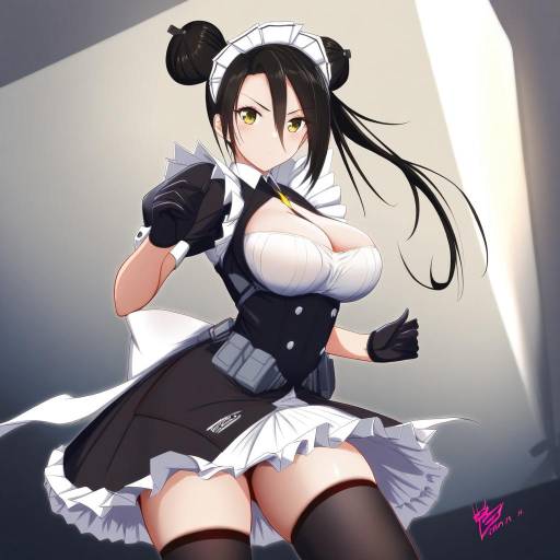 Illustration of Agent (girls' frontline), girls' frontline in the style of Moke ro