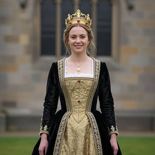 Regal Traditional English Woman