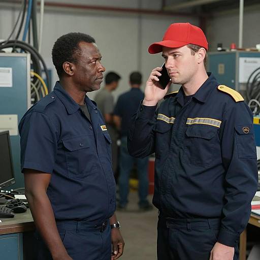 Confrontation in an Industrial Environment