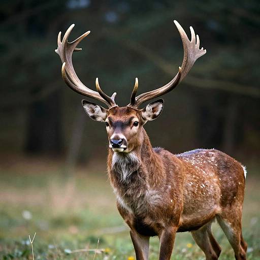 Anthropomorphic Deer Archer in Cinematic Light