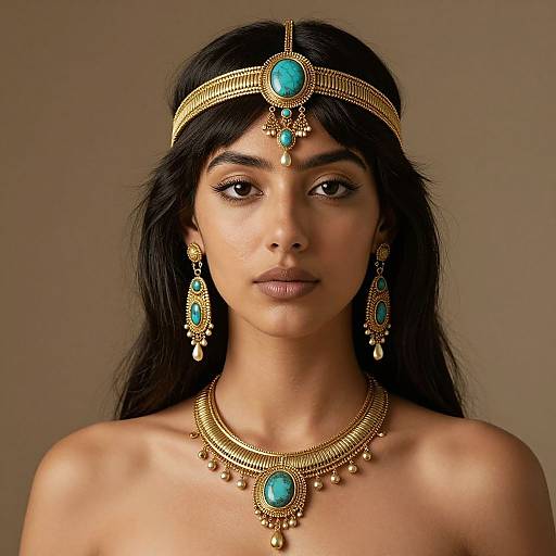 Radiant Ancient Egyptian Woman