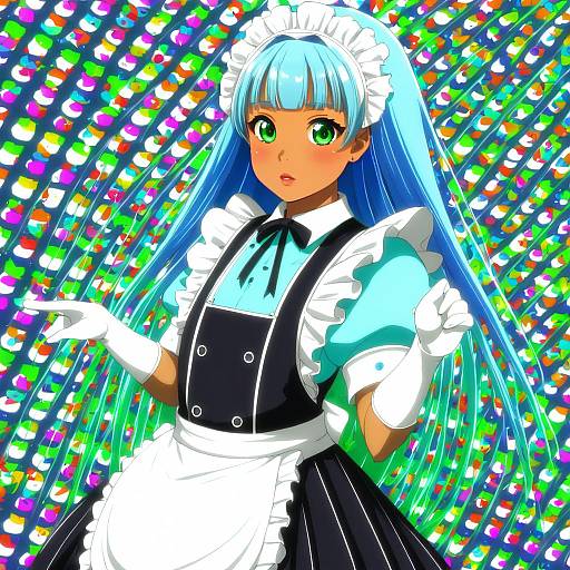 Illustration of Andou mahoro, mahoromatic in the style of Horokusa (korai)