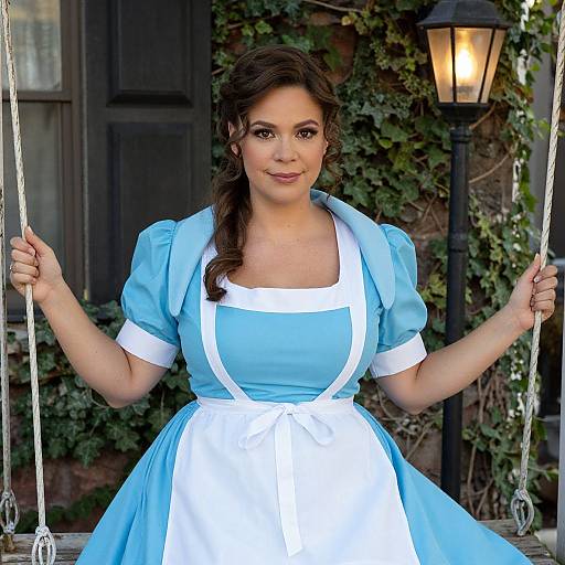 Candid Mary Poppins Inspired Portrait