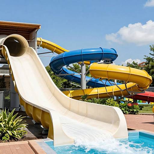 Water Slide at Woodloch Resort