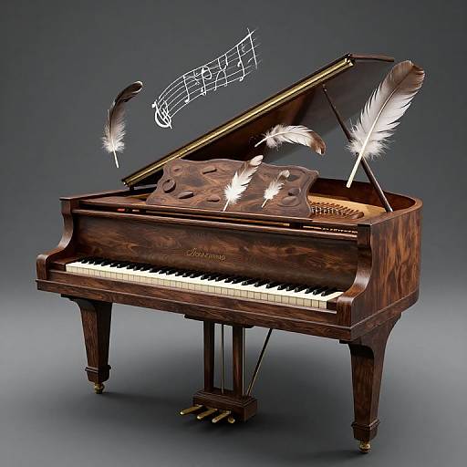 Ancient Piano Playing in Zero Gravity