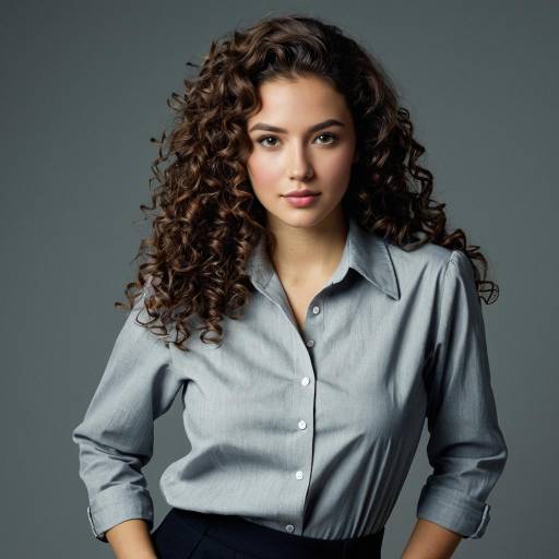Realistic Solo Portrait of a Working Girl
