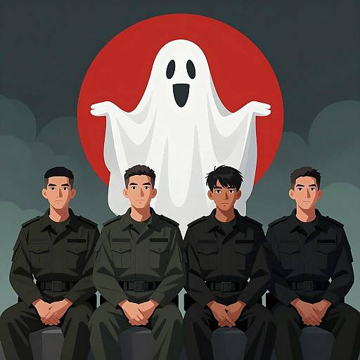 Dark Soldiers and a Cheerful Ghost