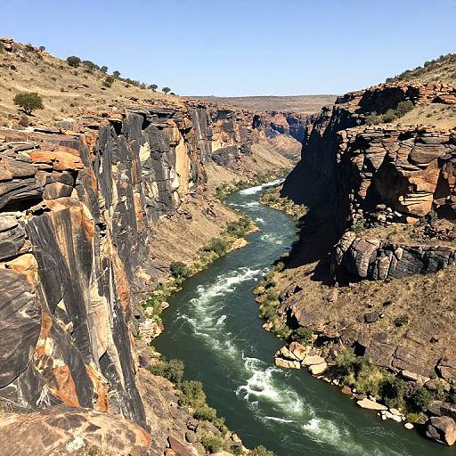 Scenic Blyde River Canyon Landscape
