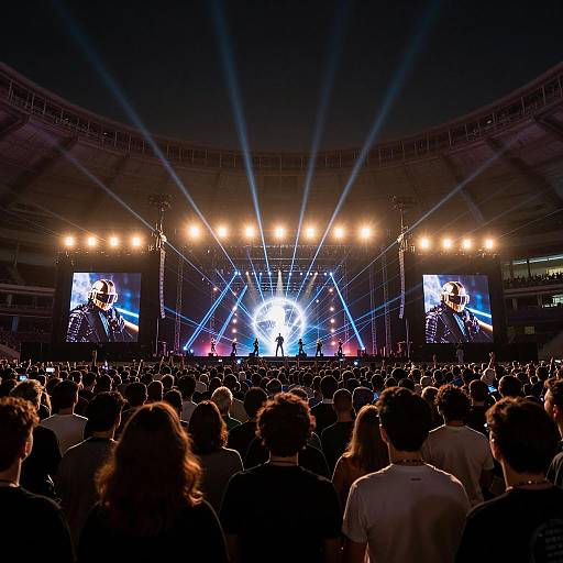 Daft Punk's Epic MSG Sphere Performance