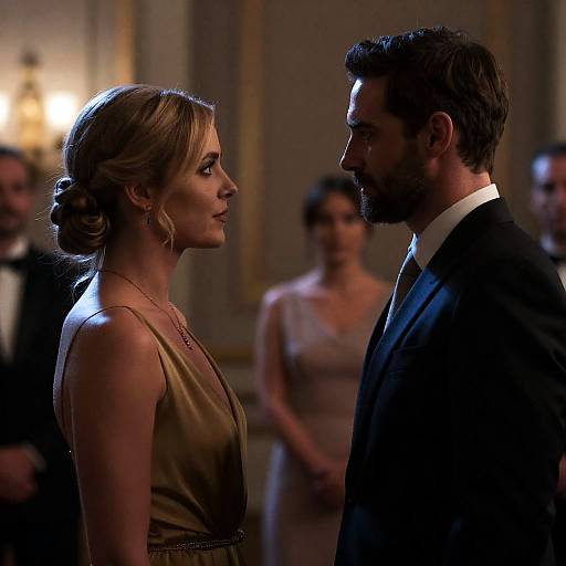 Intimate Moment in Soft Ambient Light