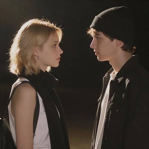 Intense Profile Portraits in Soft Light