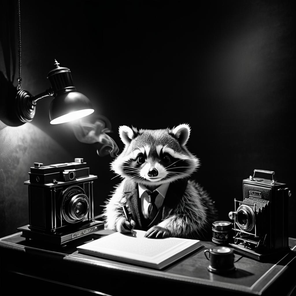 Raccoon Noir: Writing a Bestseller