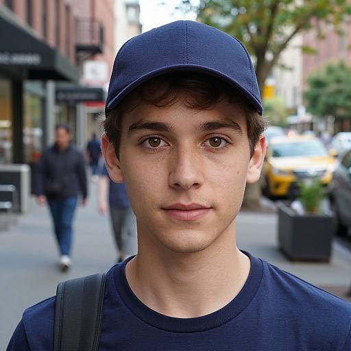 Realistic Urban Portrait in Seattle