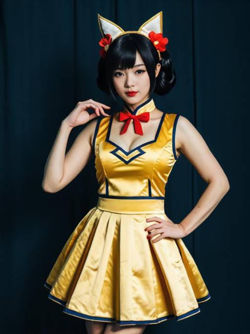 Realistic Chi-Chi Cosplay Photo of Jane Doe