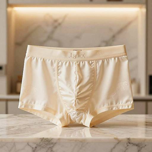 Elegant Lynx Print Luxury Underwear