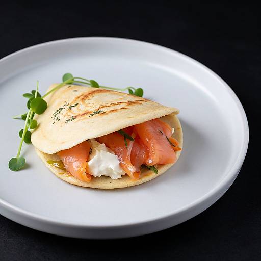 Elegant Gourmet Harepa Fusion Dish