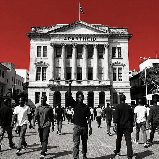 Apartheid Protest in Urban South Africa