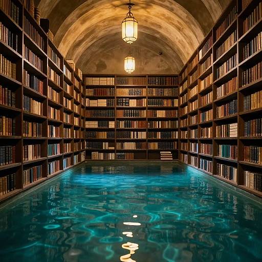 Submerged Ancient Library Realm