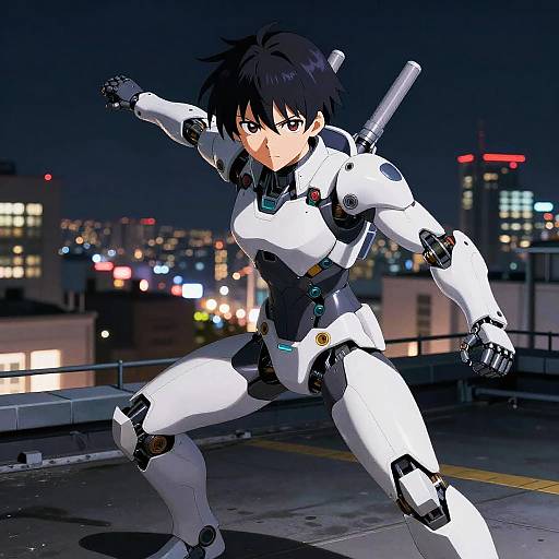 Mirai Anime Battle-Ready Rooftop