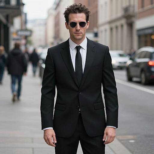 Top Villain in Black Suit