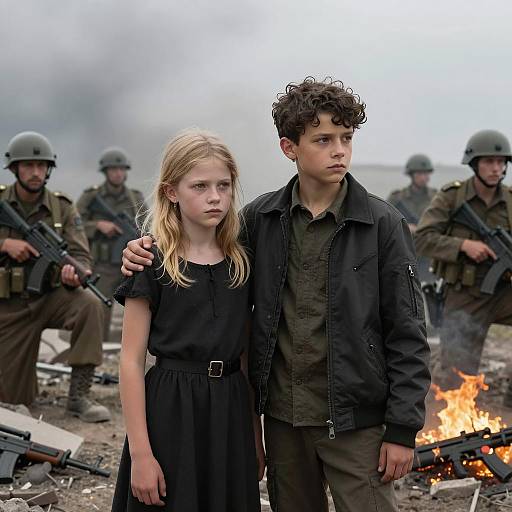 Childhood Resilience in War's Shadow